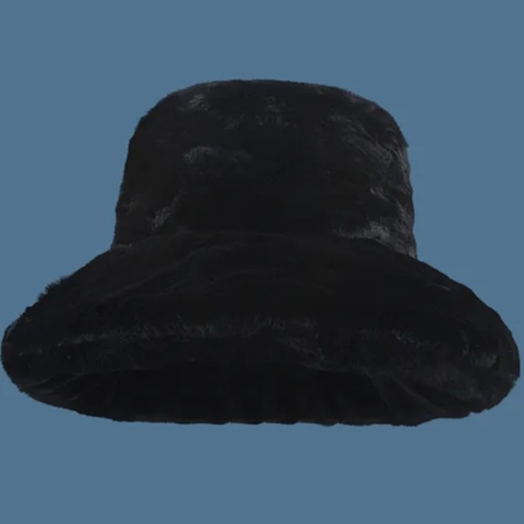 Gorgeous Big Plush High Fashion Floppy Faux Fur Hat Fall Winter Hat - Picture 7 of 7